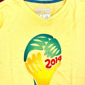 FIFA World Cup Brazil Ultimate Nike Ladies Soccer Futbol  T-Shirt in Medium!!